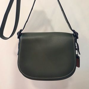 Coach 1941 olive green Saddle 23 crossbody